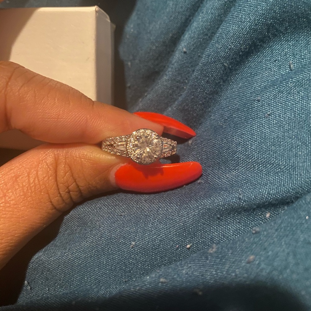 14k White Gold Overlay Lead Free